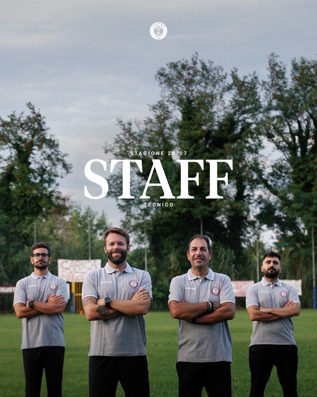 Staff tecnico Prima Squadra 26/27
